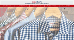Desktop Screenshot of execshirts.com