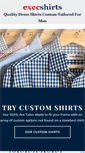 Mobile Screenshot of execshirts.com